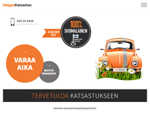 Tablet Screenshot of helppokatsastus.fi